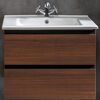 Тумба под раковину Boheme Armadi Art Capolda 65 849-065-D подвесная Dark wood