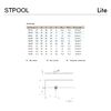 Душевой поддон STAROHOME, LITE 140х90 WHITE MATT, LITE