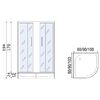 Душевой уголок River Don 90x90 MT 10000008303 с поддоном