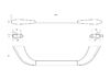 Полотенцедержатель CEZARES LINER-TH02-01 Хром