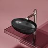 Раковина Ceramicanova овальная (цвет Черный Матовый) Element 502*363*145мм