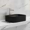Раковина Ceramicanova прямоугольная (цвет Черный Матовый) Element 505*380*150мм