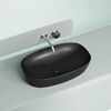 Раковина Ceramicanova овальная (цвет Черный Матовый) Element 600*380*138мм