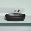 Раковина Ceramicanova овальная (цвет Черный Матовый) Element 600*380*138мм