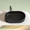 Раковина Ceramicanova овальная (цвет Черный Матовый) Element 608*385*122мм