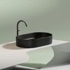 Раковина Ceramicanova овальная (цвет Черный Матовый) Element 608*385*122мм