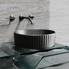 Раковина Ceramicanova круглая (цвет Темный Антрацит Матовый) Element 360*360*115мм