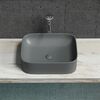 Раковина Ceramicanova прямоугольная (Темный Антрацит Матовый) Element 505*380*150мм