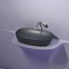 Раковина Ceramicanova овальная (цвет Темный Антрацит Матовый) Element 600*380*138мм