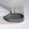Раковина Ceramicanova овальная (цвет Темный Антрацит Матовый) Element 608*385*122мм