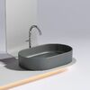 Раковина Ceramicanova овальная (цвет Темный Антрацит Матовый) Element 608*385*122мм