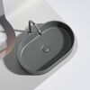 Раковина Ceramicanova овальная (цвет Темный Антрацит Матовый) Element 608*385*122мм