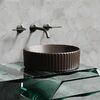 Раковина Ceramicanova круглая (цвет Темно-Коричневый Матовый) 360*360*115мм
