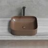 Раковина Ceramicanova прямоугольная (цвет Темно-Коричневый Матовый) Element 505*380*150мм