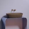 Раковина Ceramicanova овальная (цвет Темно-Коричневый Матовый) 600*380*138мм