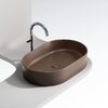 Раковина Ceramicanova овальная (цвет Темно-Коричневый Матовый) Element 608*385*122мм