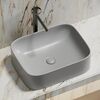Раковина Ceramicanova прямоугольная (цвет Серый Матовый) Element 505*380*150мм