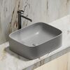 Раковина Ceramicanova прямоугольная (цвет Серый Матовый) Element 505*380*150мм