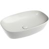 Раковина Ceramicanova овальная (цвет Серый Матовый) Element 600*380*138мм