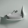 Раковина Ceramicanova овальная (цвет Серый Матовый) Element 600*380*138мм