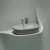 Раковина Ceramicanova овальная (цвет Серый Матовый) Element 600*380*138мм