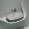 Раковина Ceramicanova овальная (цвет Серый Матовый) Element 600*380*138мм