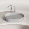 Раковина Ceramicanova овальная (цвет Серый Матовый) Element 608*385*122мм