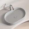 Раковина Ceramicanova овальная (цвет Серый Матовый) Element 608*385*122мм