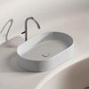 Раковина Ceramicanova овальная (цвет Серый Матовый) Element 608*385*122мм