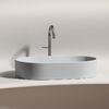 Раковина Ceramicanova овальная (цвет Серый Матовый) Element 608*385*122мм