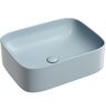 Раковина Ceramicanova прямоугольная (цвет Серо-Голубой Матовый) Element 505*380*150мм