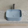 Раковина Ceramicanova прямоугольная (цвет Серо-Голубой Матовый) Element 505*380*150мм