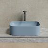 Раковина Ceramicanova прямоугольная (цвет Серо-Голубой Матовый) Element 505*380*150мм
