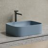 Раковина Ceramicanova прямоугольная (цвет Серо-Голубой Матовый) Element 505*380*150мм
