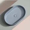 Раковина Ceramicanova овальная (цвет Серо-Голубой Матовый) Element 608*385*122мм