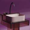 Раковина Ceramicanova прямоугольная (цвет Розовый Матовый) Element 505*380*150мм