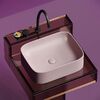 Раковина Ceramicanova прямоугольная (цвет Розовый Матовый) Element 505*380*150мм