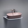 Раковина Ceramicanova овальная (цвет Розовый Матовый) Element 600*380*138мм