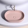 Раковина Ceramicanova овальная (цвет Розовый Матовый) Element 608*385*122мм