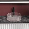 Раковина Ceramicanova круглая (цвет розовый) Cristal 360*360*112мм