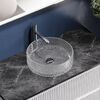 Раковина Ceramicanova круглая (прозрачная) Cristal 360*360*112мм