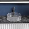 Раковина Ceramicanova круглая (прозрачная) Cristal 360*360*112мм