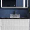 Раковина Ceramicanova круглая (прозрачная) Cristal 360*360*112мм