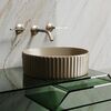 Раковина Ceramicanova круглая (цвет Капучино Матовый) Element 360*360*115мм