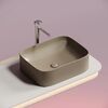 Раковина Ceramicanova прямоугольная (цвет Капучино Матовый) Element 505*380*150мм