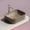 Раковина Ceramicanova прямоугольная (цвет Капучино Матовый) Element 505*380*150мм