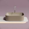 Раковина Ceramicanova прямоугольная (цвет Капучино Матовый) Element 505*380*150мм
