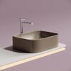 Раковина Ceramicanova прямоугольная (цвет Капучино Матовый) Element 505*380*150мм