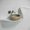 Раковина Ceramicanova круглая (цвет Капучино Матовый) Element 360*360*120мм