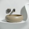 Раковина Ceramicanova круглая (цвет Капучино Матовый) Element 360*360*120мм